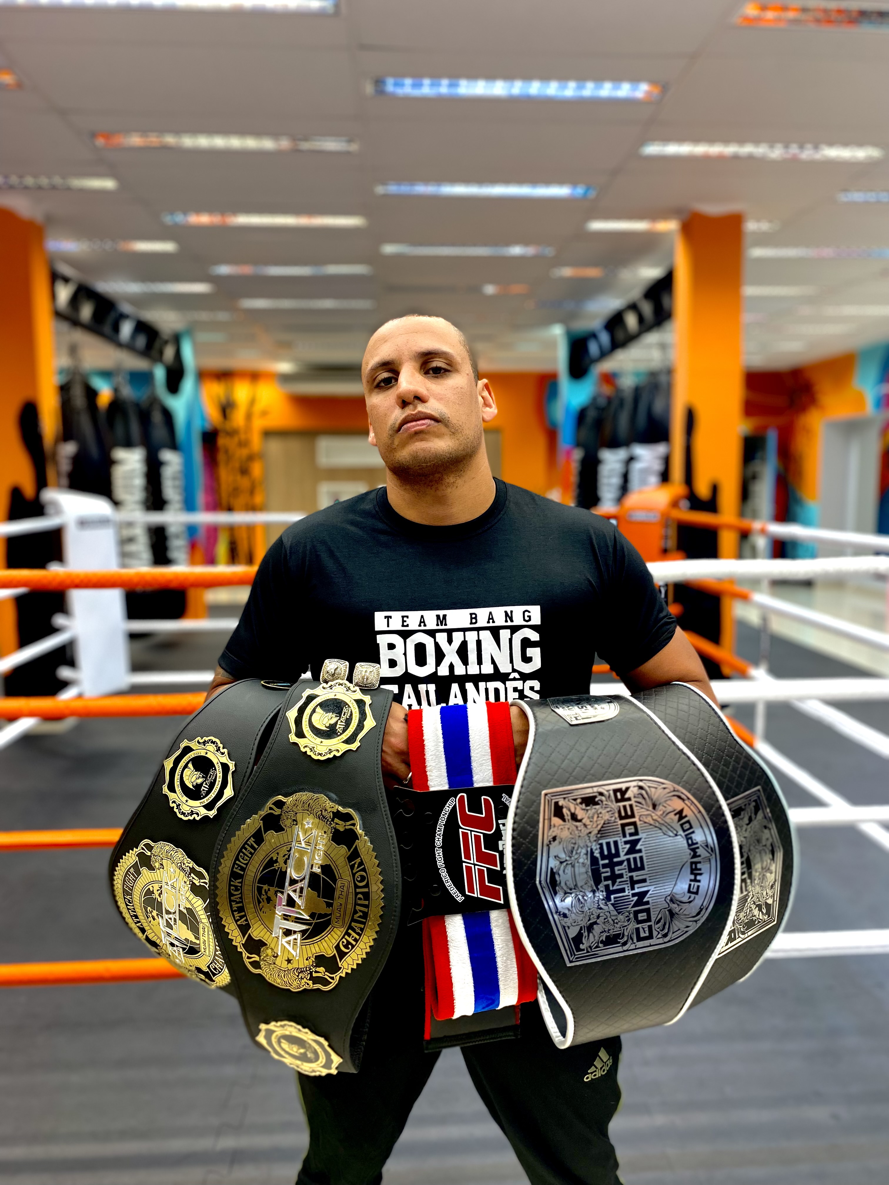 Atleta no ringue