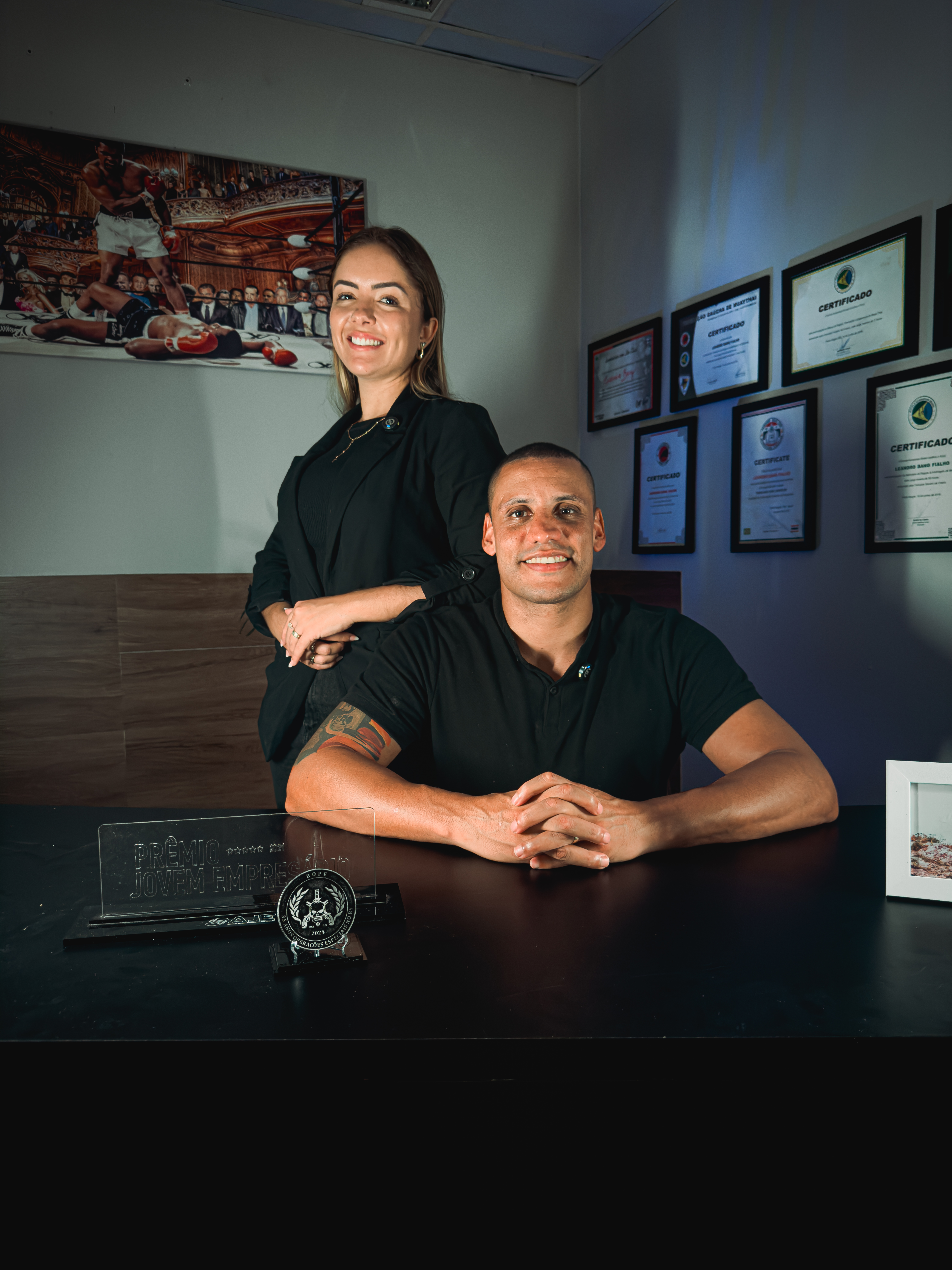 Leandro Bang e Victoria Costa — Fundadores BANG